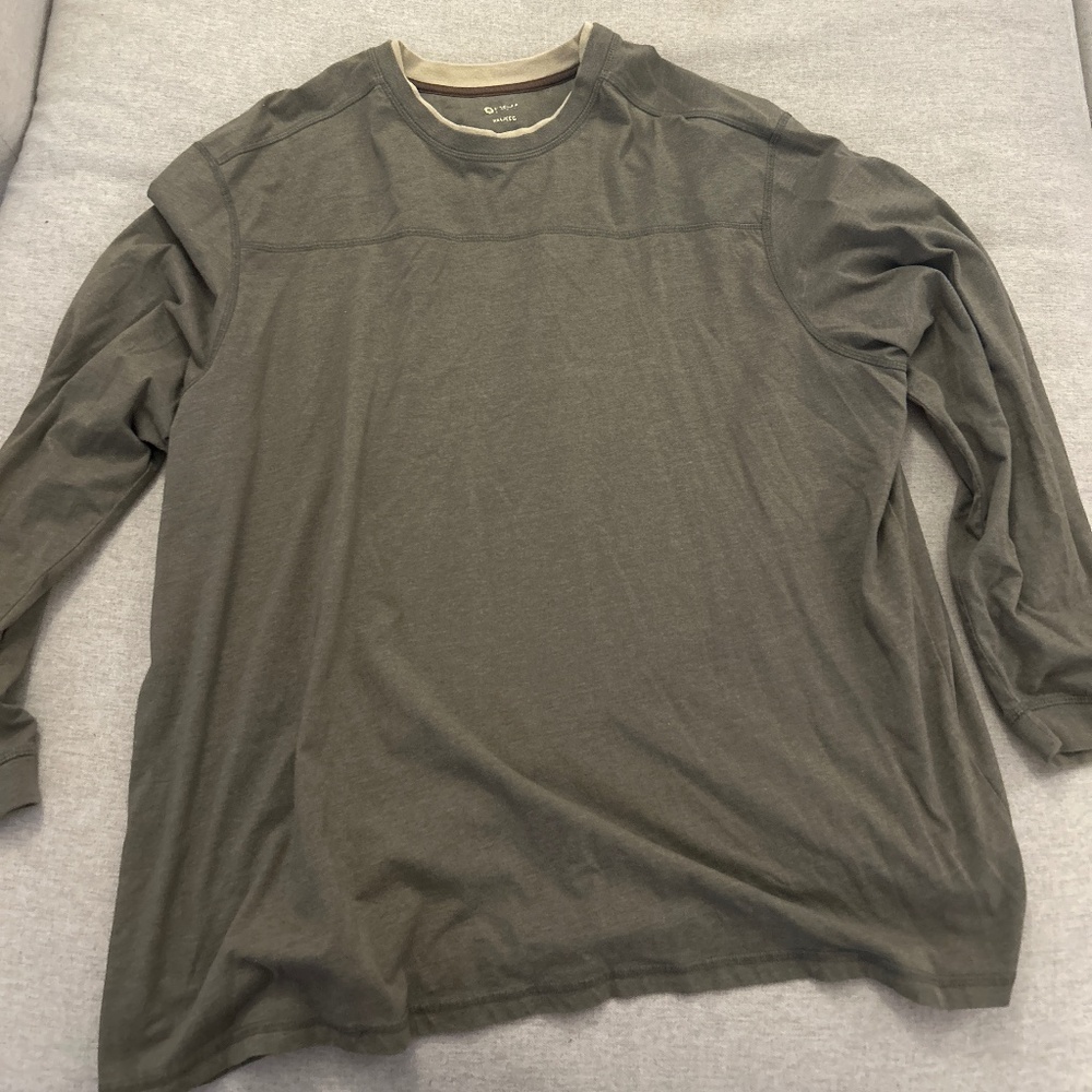 Green 2xl Long Sleeve Shirt
